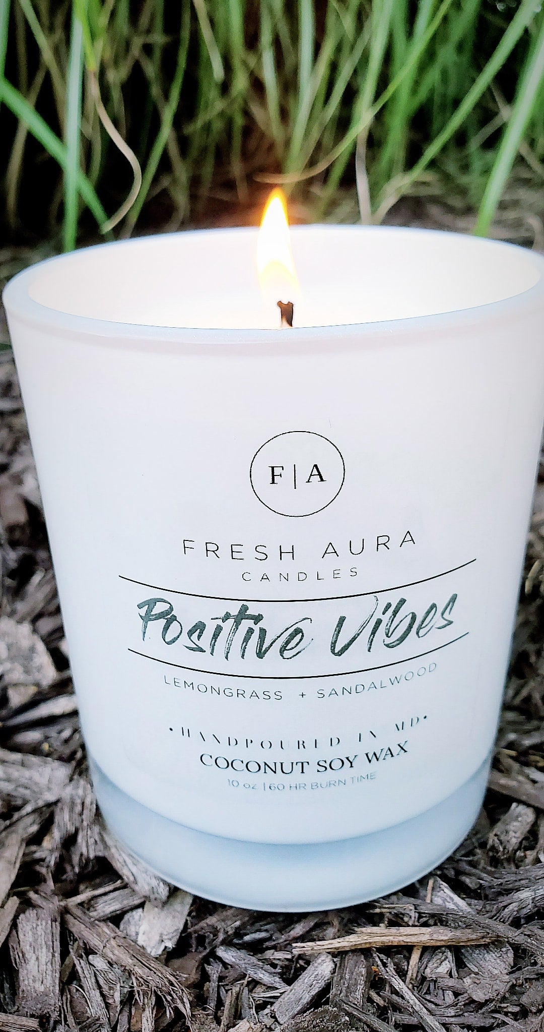 Positive Vibes | Lemongrass + Sandalwood