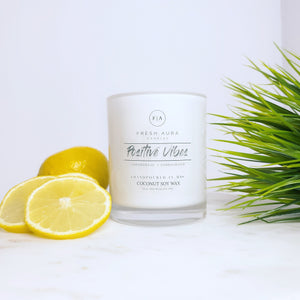 Positive Vibes | Lemongrass + Sandalwood