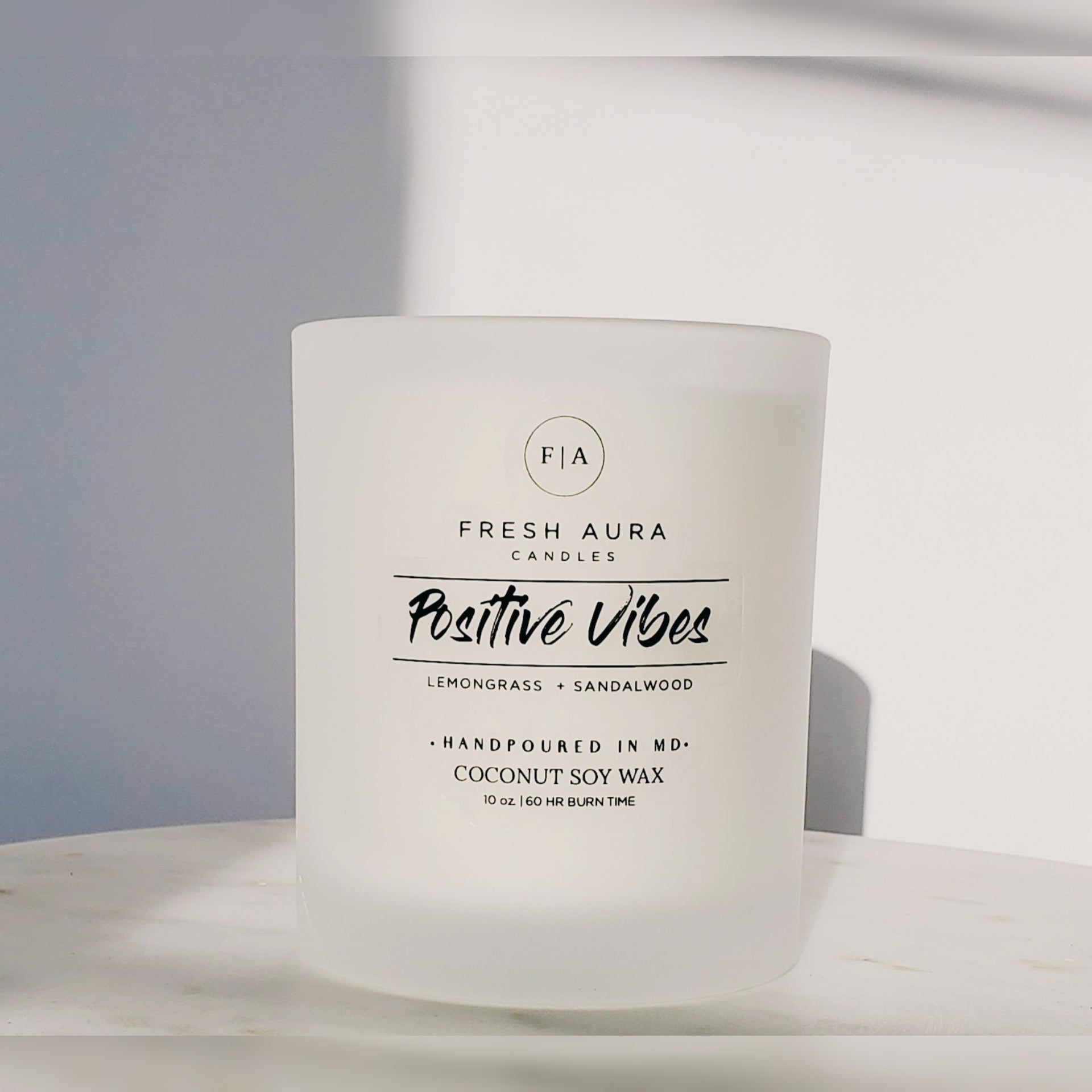 Positive Vibes | Lemongrass + Sandalwood