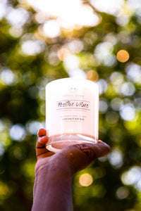 Positive Vibes | Lemongrass + Sandalwood